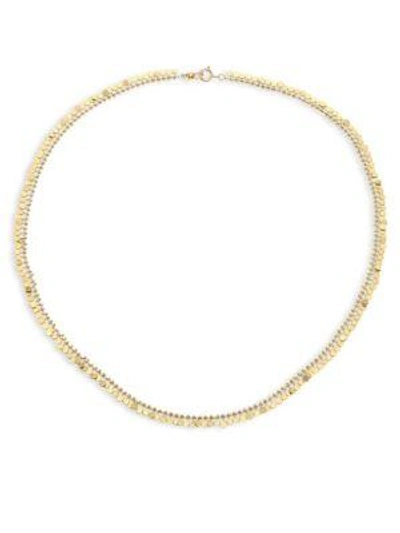 Shop Sia Taylor Full Dots 18k Yellow Gold Necklace
