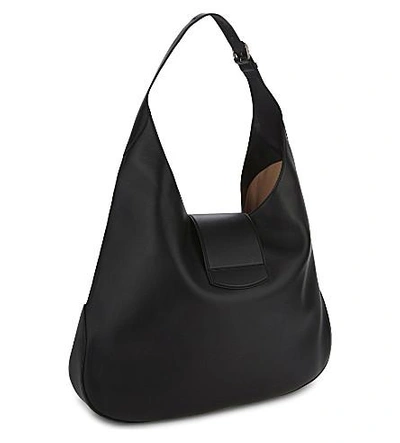 Shop Gucci Dionysus Extra Large Leather Hobo In Black