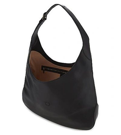 Shop Gucci Dionysus Extra Large Leather Hobo In Black