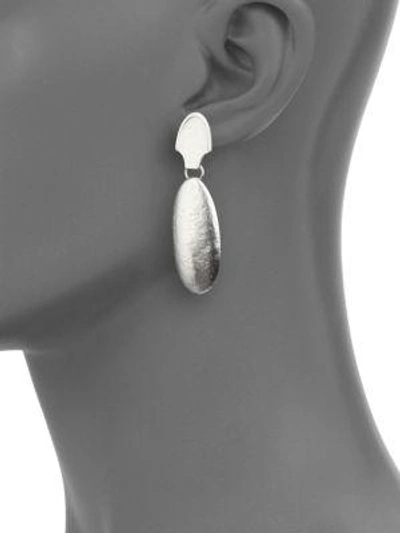 Shop Stephanie Kantis Empire Drop Earrings In Silver