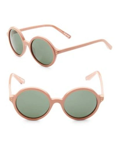 Elizabeth And James 51mm Round Sunglasses In Pink