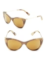 ELIZABETH AND JAMES 52MM BUTTERFLY SUNGLASSES,0400094047419