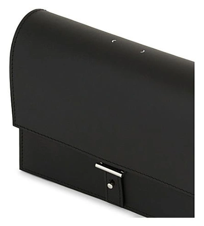 Shop Pb 0110 Ab10 Mini Leather Shoulder Bag In Black
