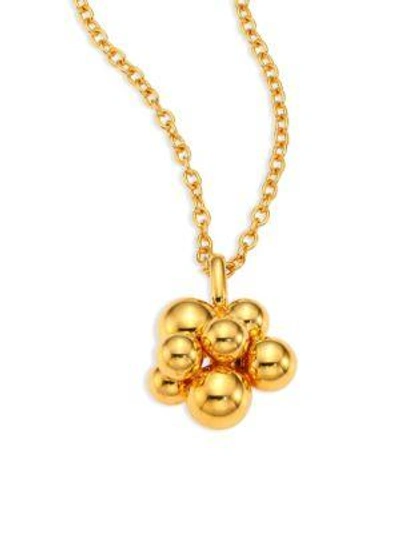 Shop Marina B Mini Atomo 18k Gold Pendant Necklace