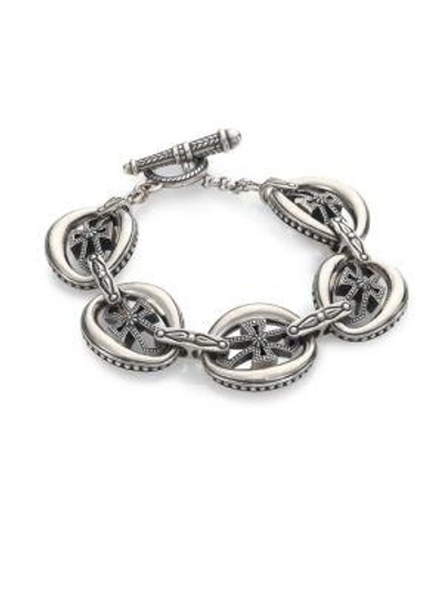 Shop Konstantino Penelope Sterling Silver Cross Link Bracelet