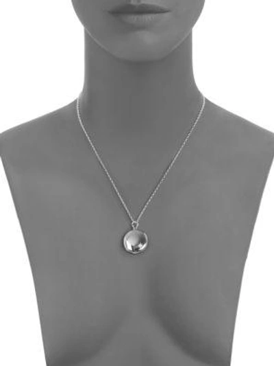 Shop Astley Clarke Sterling Silver Astley Locket Necklace