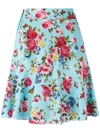 DOLCE & GABBANA floral print skirt,DRYCLEANONLY