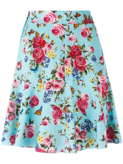 Dolce & Gabbana 花卉印花半身裙