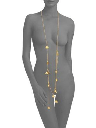 Shop Chloé Keira Necklace In Gold