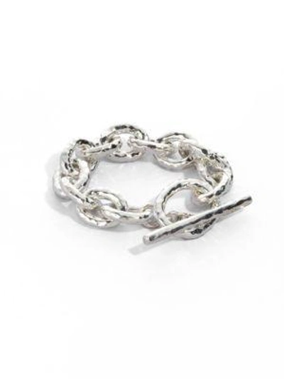 Shop Ippolita Women's Classico Jumbo Sterling Silver Hammered Bastille Link Bracelet