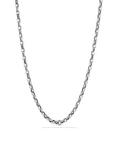 Shop David Yurman Albion Chain Necklace In Silver