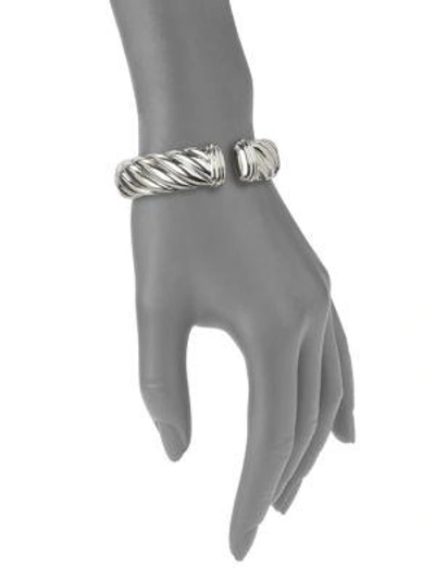 Shop David Yurman Waverly Bracelet In Silver