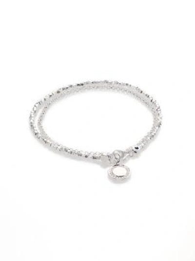 Shop Astley Clarke Biography White Sapphire & Sterling Silver Cosmos Beaded Friendship Bracelet