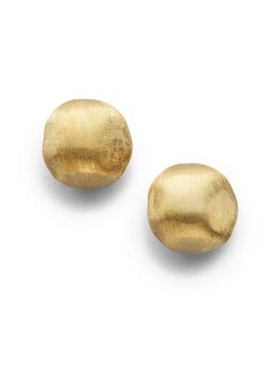 Shop Marco Bicego Women's Africa 18k Yellow Gold Ball Earrings