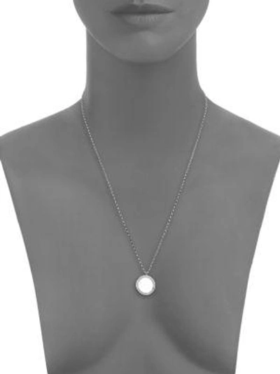 Shop Astley Clarke Cosmos Diamond & Sterling Silver Medium Locket Necklace