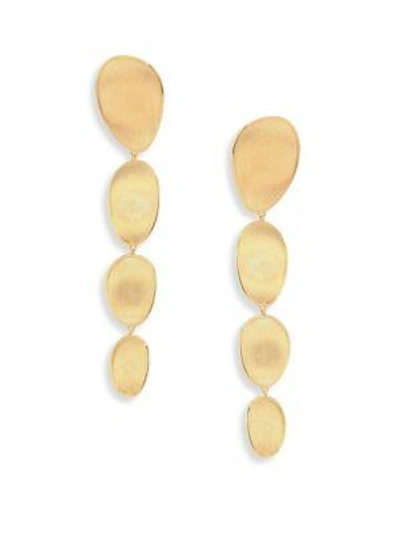 Shop Marco Bicego Women's Lunaria 18k Yellow Gold Drop Earrings