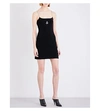 ALYX Rose-embroidered stretch-knit dress