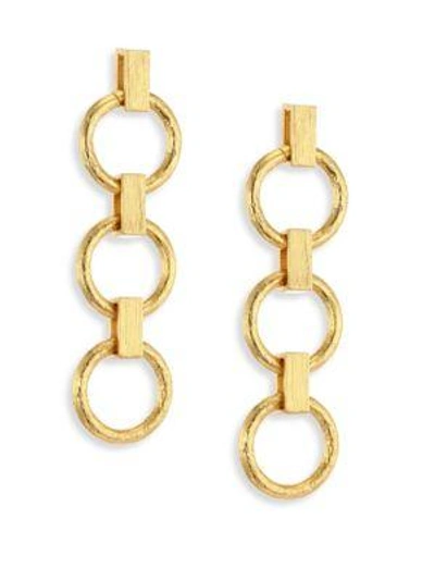 Shop Stephanie Kantis Metamorphosis Drop Earrings In Gold