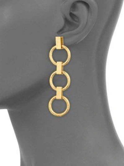 Shop Stephanie Kantis Metamorphosis Drop Earrings In Gold