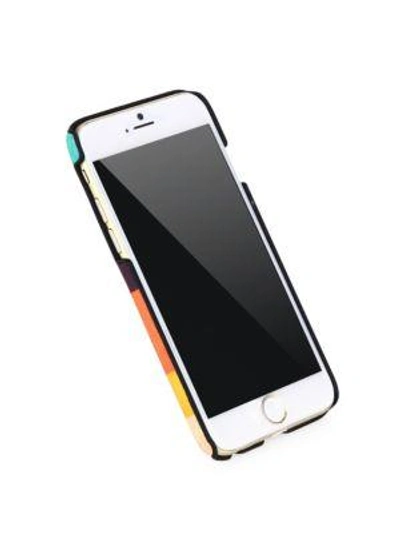 Shop Paul Smith Striped Iphone Case In Multi