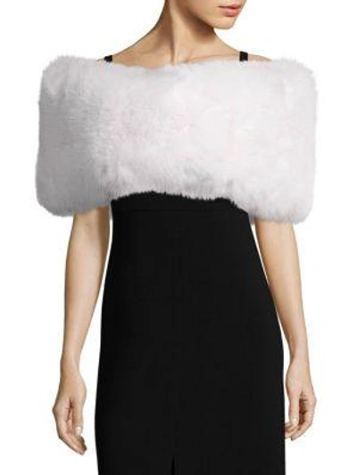 Shop The Fur Salon Julia & Stella For  Fox Fur Wrap In White