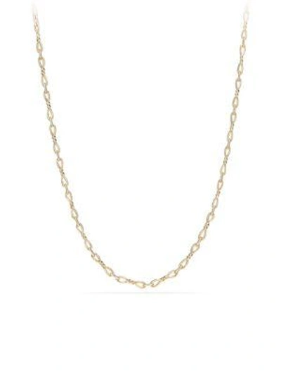 Shop David Yurman Continuance Necklace In 18k Gold