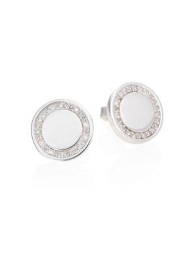 Shop Astley Clarke Cosmos Diamond & Sterling Silver Stud Earrings