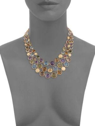 Shop Marco Bicego Jaipur Semi-precious Multi-stone Necklace