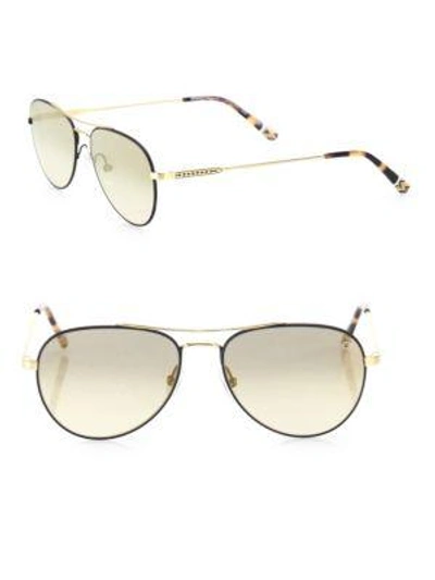 Shop Etnia Barcelona Vintage Brera Sun 56mm Pear Sunglasses In Gold