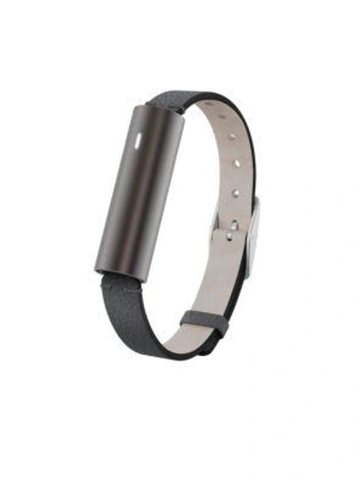 Shop Misfit Ray Stainless Steel Fitness & Sleep Tracker In Black