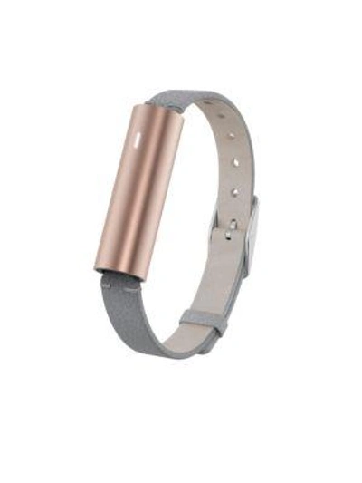 Shop Misfit Ray Rose Goldtone Stainless Steel Fitness & Sleep Tracker In Grey