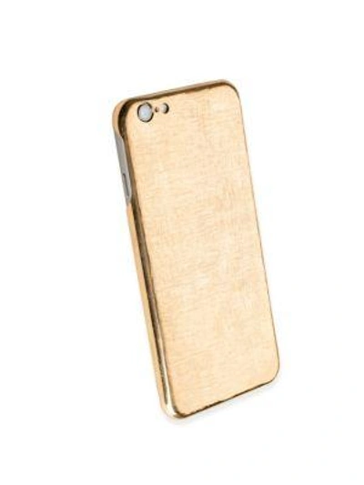 Shop La Mela Rocher Iphone 6 & 6s Case In Gold
