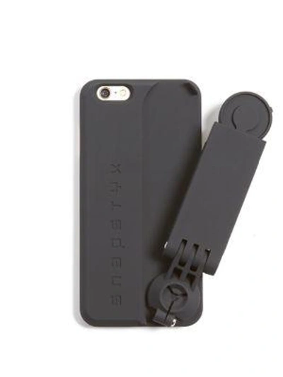 Shop Snapstyk Iphone 6/6s Case In Black