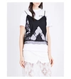 MCQ BY ALEXANDER MCQUEEN V-neck lace camisole