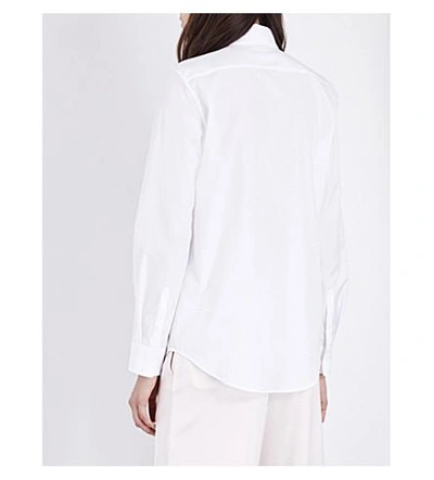 Shop Jil Sander Clotilde Cotton Shirt In White