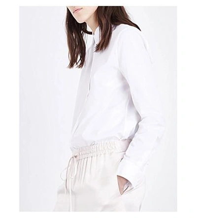 Shop Jil Sander Clotilde Cotton Shirt In White