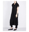 YOHJI YAMAMOTO Detachable collar poplin dress