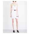 ALYX Ruched stretch-cotton mini dress