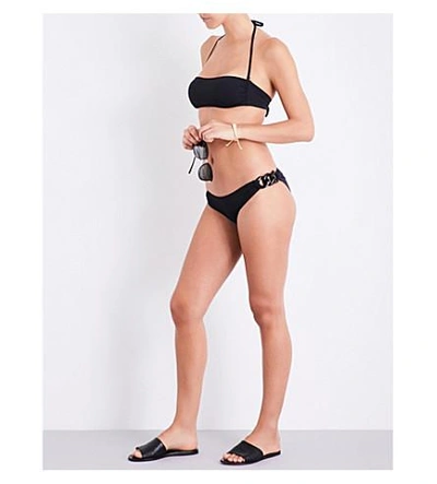 Shop Melissa Odabash Thailand Bandeau Bikini Top In Black