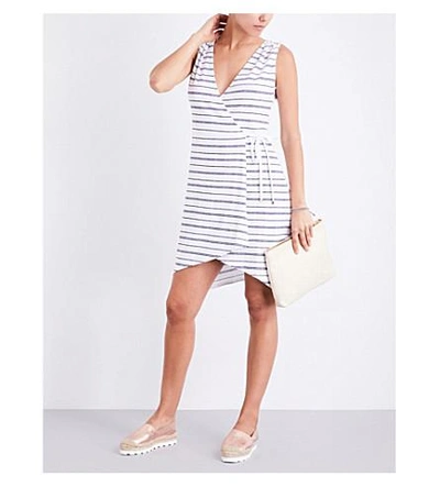 Shop Heidi Klein Nassau Jersey Wrap Dress In Stripe