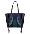 CHLOÉ Milo patchwork suede and leather tote
