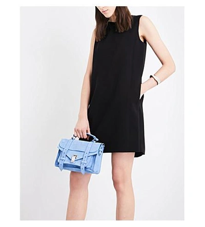 Shop Theory Narlica Crepe Dress In Black