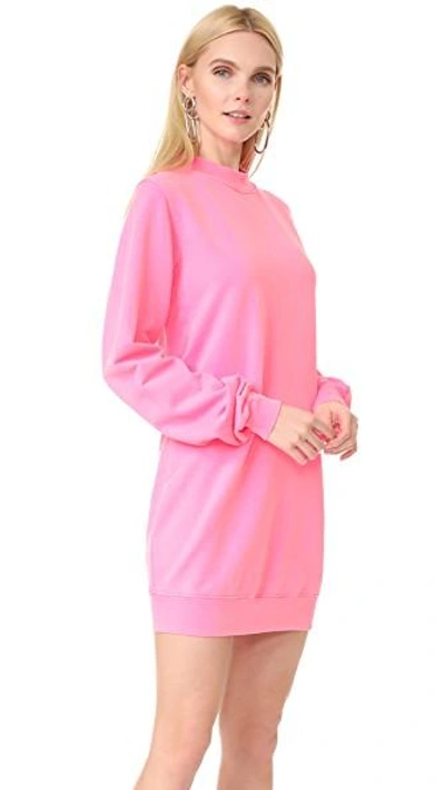 Shop Cotton Citizen Milan Backless Mini Dress In Pink