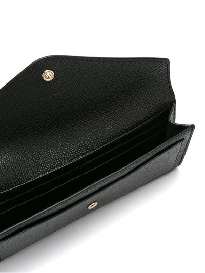 Shop Coach Soft Wallet In Black