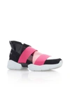 Pucci Ruffled Slip-on Sneakers In White