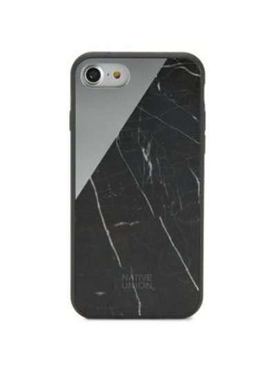Shop Boostcase Marble Iphone 7 Plus Case In Black
