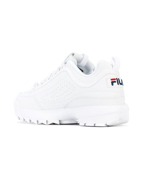 fila disruptor glossy black
