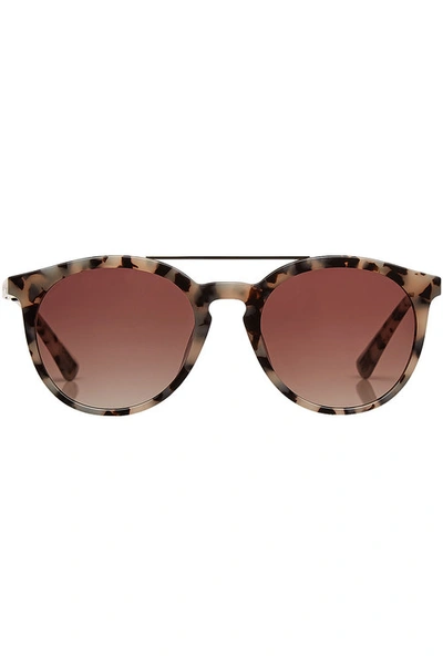 Anine Bing Printed Sunglasses In Beige