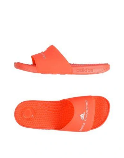 Shop Adidas By Stella Mccartney Sandals In Coral