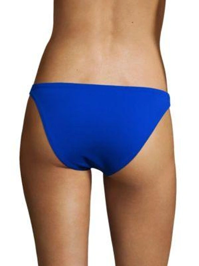 Shop Milly St. Lucia Bikini Bottom In Cobalt
